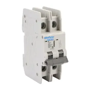 GLADIATOR GMCBU-2D-3 Miniature Circuit Breaker, 3A, 480Y/ 277 VAC/ 125 VDC, 2-Pole, D Curve, Thermal Magnetic | CV7FHC