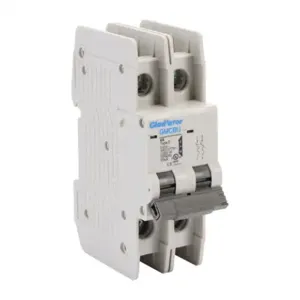 GLADIATOR GMCBU-2D-4 Miniature Circuit Breaker, 4A, 480Y/ 277 VAC/ 125 VDC, 2-Pole, D Curve, Thermal Magnetic | CV7FHF