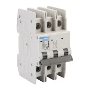 GLADIATOR GMCBU-3B-16 Miniature Circuit Breaker, 16A, 480Y/ 277 VAC/ 125 VDC, 3-Pole, B Curve, Thermal Magnetic | CV7FHR