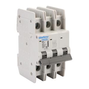 GLADIATOR GMCBU-3B-20 Miniature Circuit Breaker, 20A, 480Y/ 277 VAC/ 125 VDC, 3-Pole, B Curve, Thermal Magnetic | CV7FHU