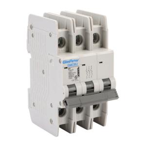 GLADIATOR GMCBU-3B-6 Miniature Circuit Breaker, 6A, 480Y/ 277 VAC/ 125 VDC, 3-Pole, B Curve, Thermal Magnetic | CV7FJD