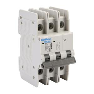 GLADIATOR GMCBU-3C-16 Miniature Circuit Breaker, 16A, 480Y/ 277 VAC/ 125 VDC, 3-Pole, C Curve, Thermal Magnetic | CV7FJK