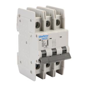 GLADIATOR GMCBU-3C-2 Miniature Circuit Breaker, 2A, 480Y/ 277 VAC/ 125 VDC, 3-Pole, C Curve, Thermal Magnetic | CV7FJL