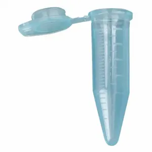 GLOBE SCIENTIFIC 111578B Centrifuge Tube, 5 ml Labware Nominal Capacity, 0.2 to 5 ml, Clear, 200 Pack | CP6MLH 55NH43