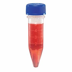 GLOBE SCIENTIFIC 111580B Centrifuge Tube, 5 ml Labware Nominal Capacity, 0.2 to 5 ml, Clear, 500 Pack | CP6MLR 55NH50