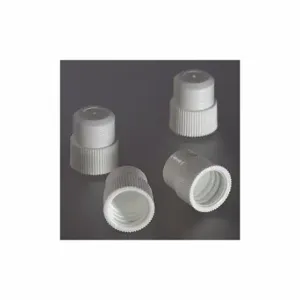 GLOBE SCIENTIFIC 116142 Plug Cap, Polyethylene, Snap On, White Clear, 1000 PK | CP6MUN 52JW44