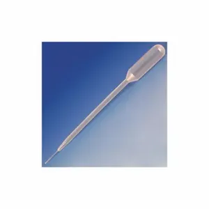 GLOBE SCIENTIFIC 134060-500 Transfer Pipette, 5.8 mL Capacity, Plastic, Non-Sterile, 500 PK | CP6MUF 52JX43