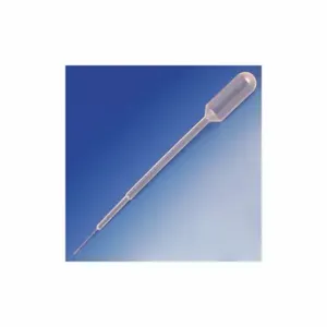 GLOBE SCIENTIFIC 134070-250 Transfer Pipette, 5 mL Capacity, Plastic, Non-Sterile, 250 PK | CP6MJA 52JX44