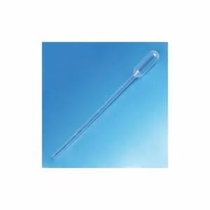 GLOBE SCIENTIFIC 136036-500 Transfer Pipette, 1.5 mL Capacity, Plastic, Non-Sterile, 500 PK | CP6MHG 52JX54