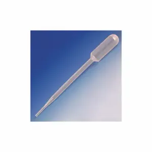 GLOBE SCIENTIFIC 138030-400 Transfer Pipette, 8 mL Capacity, Plastic, Non-Sterile, 400 PK | CP6MJN 52JX70