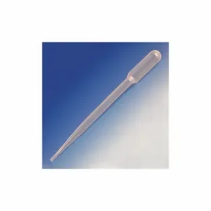 GLOBE SCIENTIFIC 138080-500 Transfer Pipette, 7 mL Capacity, Plastic, Non-Sterile, 155 mm Length, 500 PK | CP6MJK 52JX75