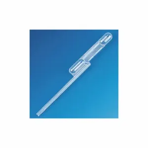 GLOBE SCIENTIFIC 139114 Transfer Pipette, 100 ul Capacity, Plastic, Non-Sterile, 5000 PK | CP6MHJ 52JX84