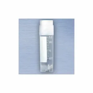 GLOBE SCIENTIFIC 3012 Cryogenic Vial, 0.067 Oz Labware Capacity - English, Includes Closure, 500 PK | CP6MZT 52JX05