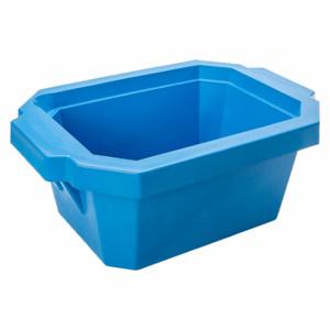 GLOBE SCIENTIFIC 455023B Ice Tray with Lid, Polyurethane Foam, Blue, 152 mm Overall Height, 380 mm Overall Length | CP6MZF 784GK4