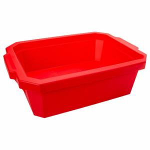 GLOBE SCIENTIFIC 455025R Ice Tray with Lid, Polyurethane Foam, Red, 160 mm Overall Height, 500 mm Overall Length | CP6MZM 784GL1