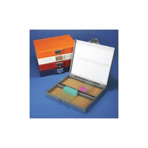 GLOBE SCIENTIFIC 513080W Microscope Slide Box, White | CE9VTZ 55FH78