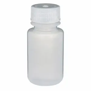 GLOBE SCIENTIFIC 7000060 Bottle, 2 oz Labware Capacity, Polypropylene, Includes Closure, 12 Pack | CP6MEH 55NG96