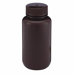 GLOBE SCIENTIFIC 7010250AM Bottle, 8.5 oz Labware Capacity, HDPE, Includes Closure, Unlined, 12 Pack | CP6MFF 55NG52