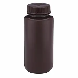 GLOBE SCIENTIFIC 7010500AM Bottle, 16.9 oz Labware Capacity, HDPE, Includes Closure, Unlined, 12 Pack | CP6MFW 55NG53