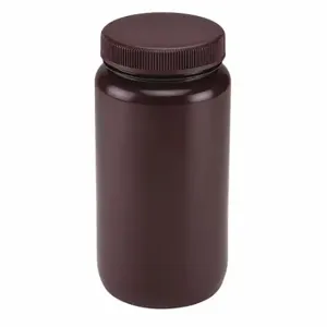 GLOBE SCIENTIFIC 7012000AM Bottle, 67.6 oz Labware Capacity - English, HDPE, Includes Closure, Unlined | CP6MFA 55NH30