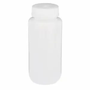 GLOBE SCIENTIFIC 7020500 Bottle, 16.9 oz Labware Capacity, LDPE, Includes Closure, Unlined, 12 Pack | CP6MEB 55NG87