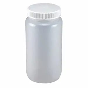 GLOBE SCIENTIFIC 7022000 Bottle, 67.6 oz Labware Capacity - English, LDPE, Includes Closure, Unlined | CP6MFB 55NH29