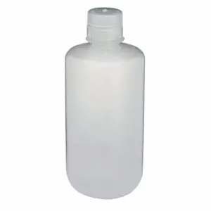 GLOBE SCIENTIFIC 7051000 Bottle, 33.8 oz Labware Capacity, Polypropylene, Includes Closure, 6 Pack | CP6MET 55NG94