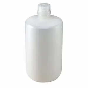 GLOBE SCIENTIFIC 7052000 Bottle, 67.6 oz Labware Capacity - English, Polypropylene, Includes Closure | CP6MFD 55NH31