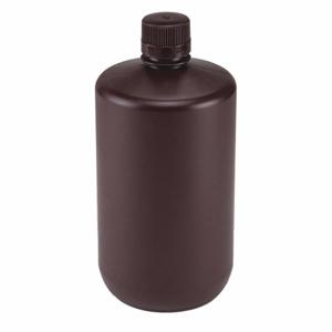 GLOBE SCIENTIFIC 7052000AM Bottle, 67.6 oz Labware Capacity - English, Polypropylene, Includes Closure, Narrow | CP6MFX 55NH34