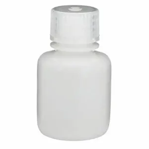 GLOBE SCIENTIFIC 7060030 Bottle, 1 oz Labware Capacity, HDPE, Includes Closure, Unlined, 12 Pack | CP6MDM 55NG55