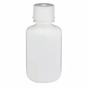 GLOBE SCIENTIFIC 7060060 Bottle, 2 oz Labware Capacity, HDPE, Includes Closure, Unlined, 12 Pack | CP6MFN 55NG56