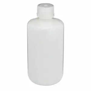 GLOBE SCIENTIFIC 7060250 Bottle, 8.5 oz Labware Capacity, HDPE, Includes Closure, Unlined, 12 Pack | CP6MFE 55NG58