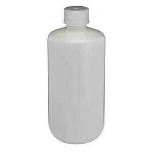 GLOBE SCIENTIFIC 7060500 Bottle, 16.9 oz Labware Capacity, HDPE, Includes Closure, Unlined, 12 Pack | CP6MEA 55NG59