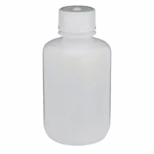 GLOBE SCIENTIFIC 7070125 Bottle, 4.2 oz Labware Capacity, LDPE, Includes Closure, Unlined, 12 Pack | CP6MEX 55NG79