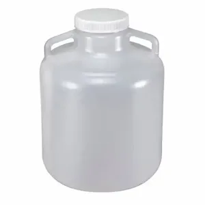 GLOBE SCIENTIFIC 7260010 Carboy, Cylindrical, Integral Shoulder Carboy/Jerrican/Jug Handle, Includes Closure | CP6MKV 55NH19