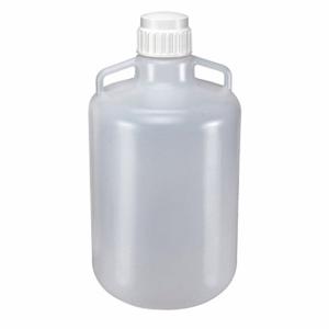 GLOBE SCIENTIFIC 7250020 Carboy, Cylindrical, Integral Shoulder Carboy/Jerrican/Jug Handle, Includes Closure | CP6MKR 55NH04