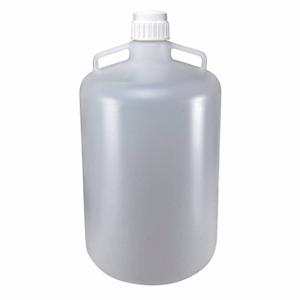 GLOBE SCIENTIFIC 7200050 Carboy, Cylindrical, Integral Shoulder Carboy/Jerrican/Jug Handle, Autoclavable | CP6MKP 55NH08