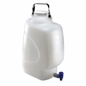 GLOBE SCIENTIFIC 7300020 Polypropylene, Carboy, 5.28 Gallon Capacity | CE9RZK 55NH28