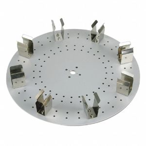 GLOBE SCIENTIFIC GTR-ID-50 Tube Holder Disk, Size 8 x 50 ml | CE9DDP 55NT59