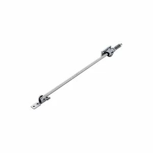 GLYNN JOHNSON 795H-SP28 Overhead Door Holder, Hold Open and Stop, Satin Stainless Steel | CP6NEW 5YFF2