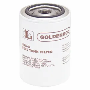 GOLDENROD 595-5 Fuel Tank Filter, Canister, 10 Microns | AD2BRG 3MMG3