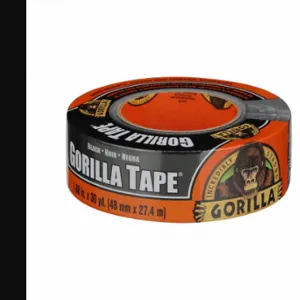 GORILLA 105629 Duct Tape, Gorilla, Heavy Duty 7/8 Inch X 30 Yd, Black, Continuous Roll, Pack Qty | CP6NYP 787ER2