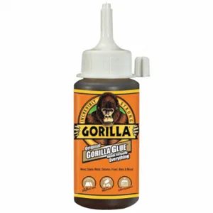 GORILLA 5000413 Glue, General Purpose, 4 fl oz, Bottle, Tan | CP6NXU 1TMA1