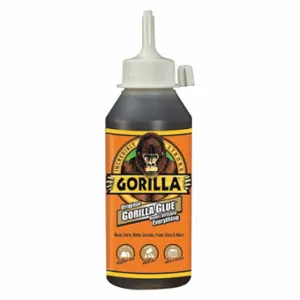 GORILLA 5000802 Glue, General Purpose, 8 fl oz, Bottle, Tan | CP6NXW 1TMA2