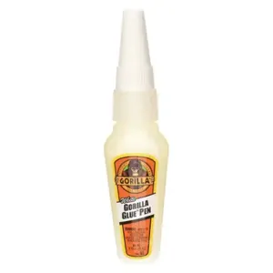 GORILLA 5201111 Glue, General Purpose, 0.75 fl oz, Tube, White | CP6NZL 2KKF3