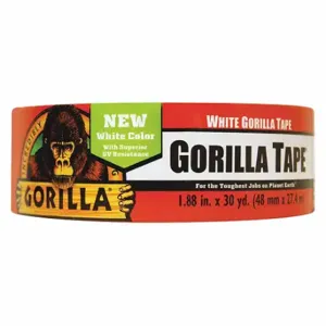 GORILLA ADHGGT230 Gorilla Duct Tape, 2x30 yd, White | CP6NYY 51LY82