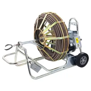 GORLITZ GO 68 Sewer Cleaning Machine, 1/2 Hp, 11/16 Inch Size, 150 Ft. Length | CH3MXZ