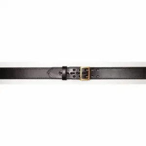 GOULD & GOODRICH INC. F/LB49-58BR Duty Belt, 58 Inch, 2 1/4 Inch Width, Black, Leather | CP6PHZ 40P080