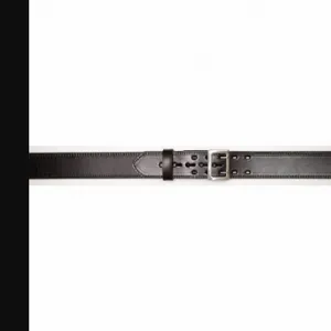 GOULD & GOODRICH INC. F/LB49-44 Duty Belt, 44 Inch, 2 1/4 Inch Width, Black, Leather | CP6PEX 40P051