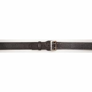 GOULD & GOODRICH INC. F/LB59-46W Duty Belt, 46 Inch, 2 1/4 Inch Width, Black Weave, Leather, Basketweave | CP6PFE 40N817